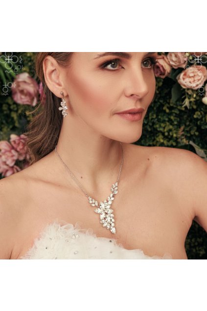 2648 nahrdelnik listky velke crystal swarovski