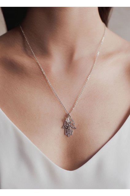 Náhrdelníky Swarovski fatima korálek Crystal