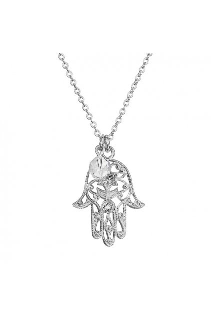 Náhrdelník fatima korálek Crystal Swarovski