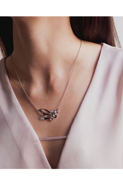 2897 nahrdelnik tri hrusky s vyrezem vintage rose swarovski