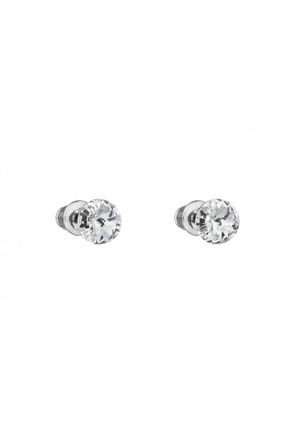 Náušnice Pecky s Rivoli 6mm Crystal SWAROVSKI
