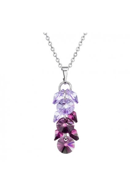 Náhrdelník Malý hrozen Amethyst, Violet SWAROVSKI