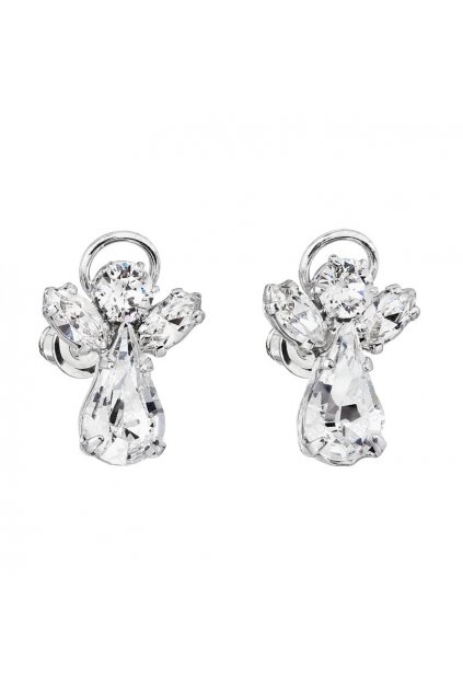 Náušnice Anděl Crystal Swarovski