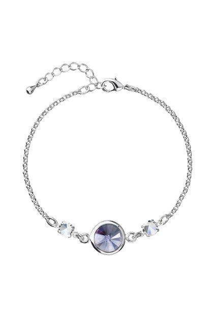 Náramek Rivoli Tanzanite a Šanel Swarovski Elements