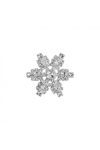 Brož Vločka Crystal Swarovski