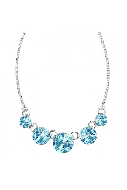 Náhrdelník Rivoli 8-14 Aqua elements Swarovski