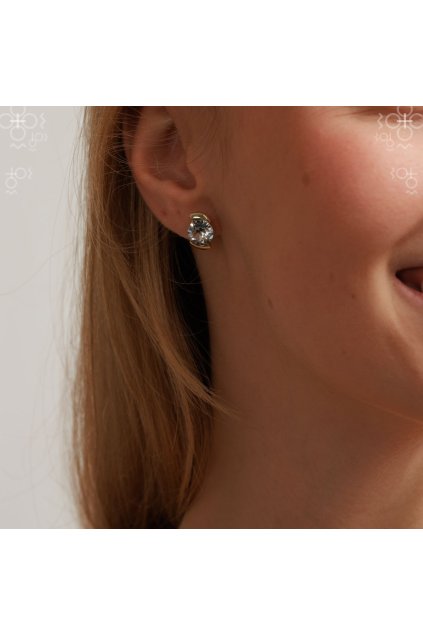 3830 nausnice susie gold crystal swarovski