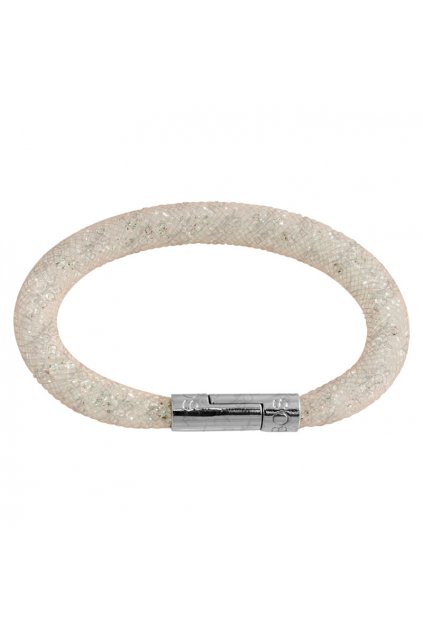 Náramek Crystal Tube 19 cm meruňková Swarovski