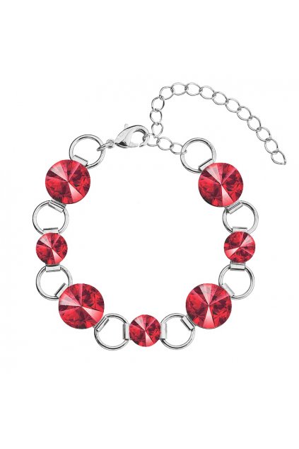 Náramek Rivoli 8-12 Lt. siam elements Swarovski