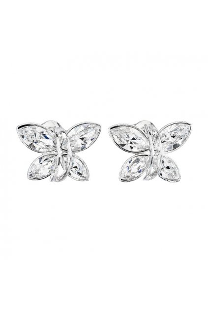 Náušnice Motýlek Crystal SWAROVSKI