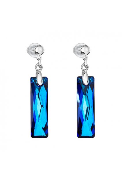 Náušnice Urban Bermuda Blue SWAROVSKI