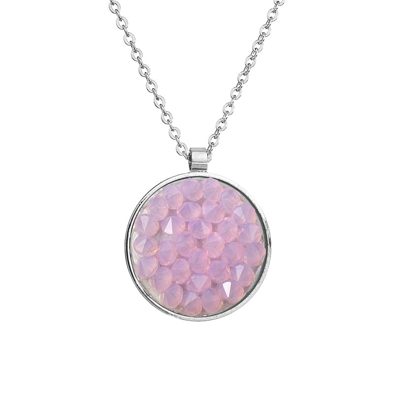 HGM Náhrdelník Crystal rocks Rose Opal SWAROVSKI