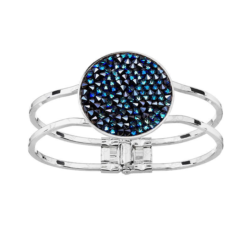 HGM Náramek Crystal rocks Bermuda Blue SWAROVSKI