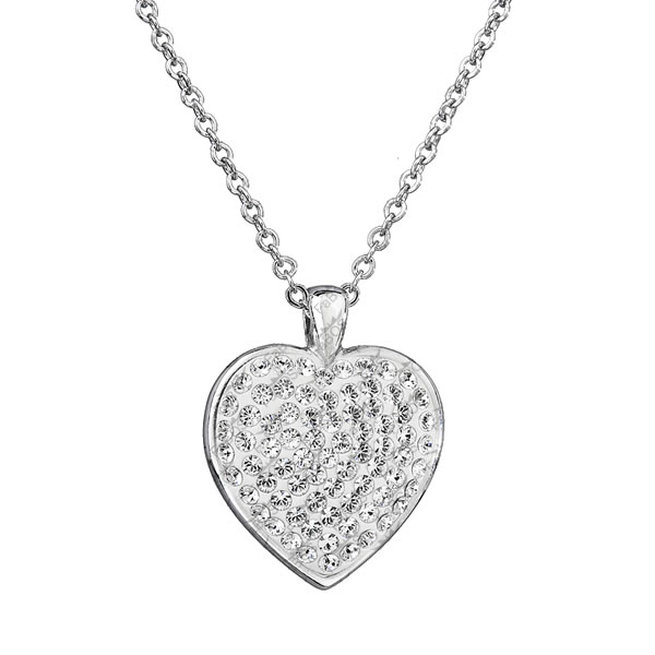 HGM Ketting Evelin hart Swarovski elementen