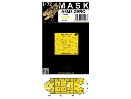 a6m3 zero tamiya masks 172 672002