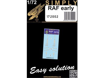 raf early pasy 172 172002