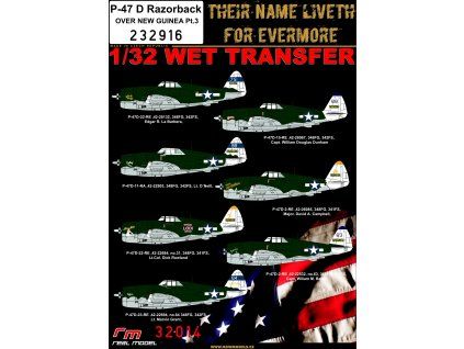 P-47 D Razorback OVER NEW GUINEA Pt.3 - 1/32 - 232916