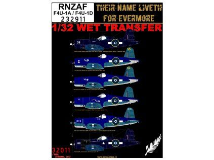 rnzaf f4u 1a f4u 1d 132 232911