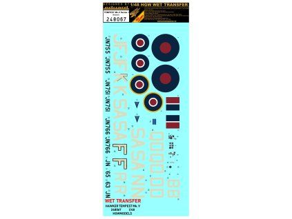 hawker tempest mkv serie 1 markingy 148 248067