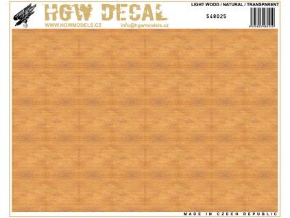 548025 LIGHT WOOD NATURAL master TRANSPARENT (A5) MASTER TISK