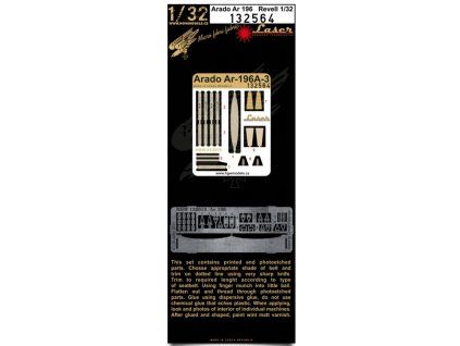 Arado Ar 196A-3 - Textilní pásy + Sedačky 1/32 - 132564