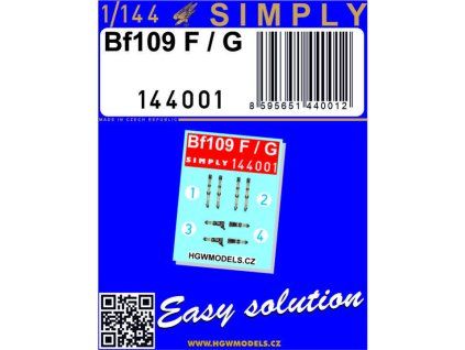 bf109fg seatbelts 1144 144001