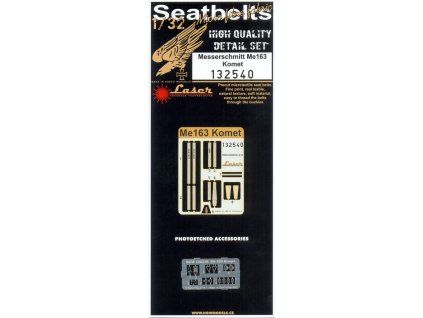 me 163 komet seatbelts 132 132540