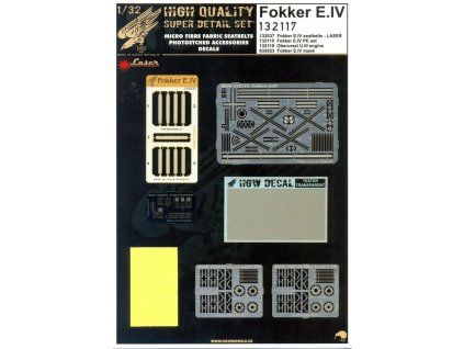 fokker eiv super detail set 132 132117