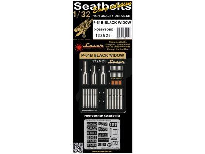p 61b black widow seatbelts 132 132525