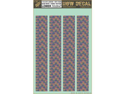 4 colour lozenge lower base white 132 532047