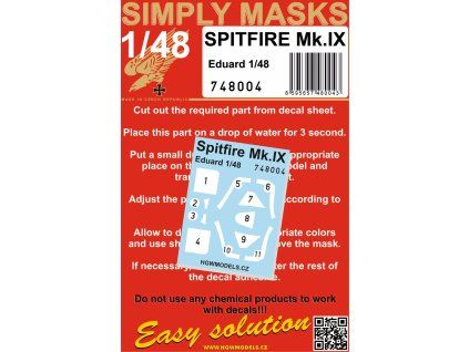 spitfire mkix simply masks 148 748004