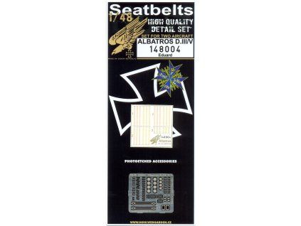 albatros diii dv seatbelts pe set 148 148004