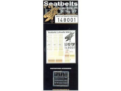lufwaffe fighters seatbelts 148 148001