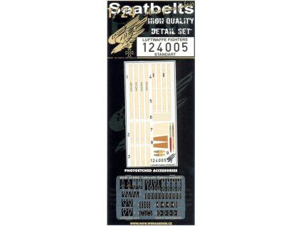 luftwaffe fighters early seatbelts 124 124005