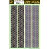 5 colour lozenge upper lower transparent 132 532040