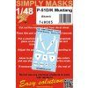 p 51dk mustang simply masks 148 748005