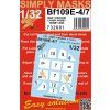 bf109e 47 simply masks 132 732001