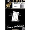 p 51d mustang seatbelts 148 148413