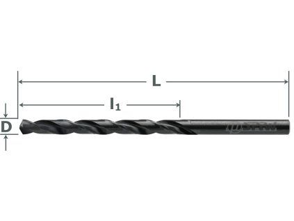 30608 27284 vrtak hss d 13 din340 cierneny