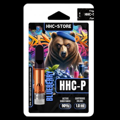 HHC-P Cartridge 20% - Blueberry 1 ml  Izomer 9R-HHC-P - 90% Active Substance