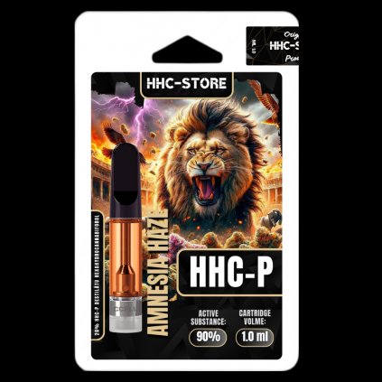 HHC-P Cartridge 20% - Amnesia Haze 1 ml  Izomer 9R-HHC-P - 90% Active Substance