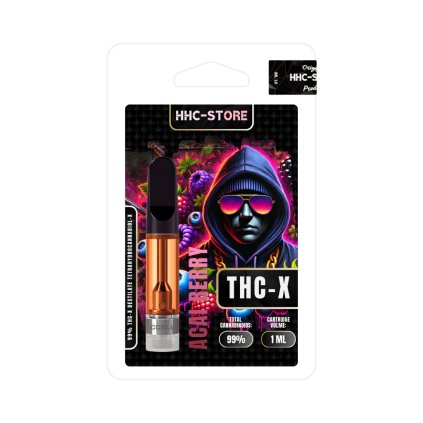 THC-X Cartridge 99% Acai Berry 1 ml – CCELL cartridge s ovocným aroma | HHC-Store.cz