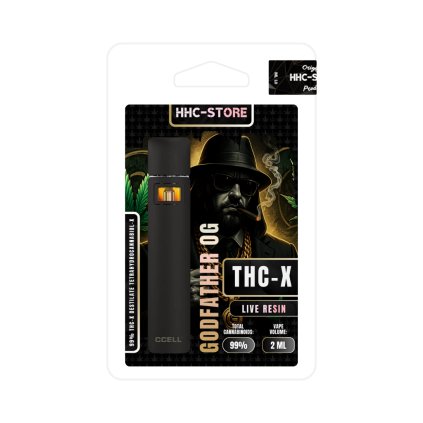 THC X Vape 2ml Godfather OG WWW.HHC STORE.CZ