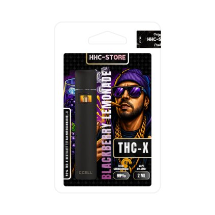 THC X Vape 2ml Blackberry Lemonade WWW.HHC STORE.CZ