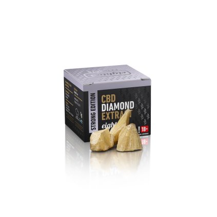 Eighty8 CBD Diamonds – 1g extrakt s 99 % CBD, krystalická struktura | HHC-Store.cz