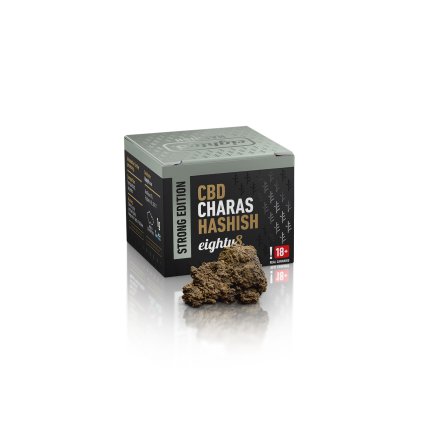 Eighty8 CBD Charas Hashish – 1g tradiční ručně vyráběný CBD hash | HHC-Store.cz