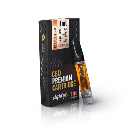 3258 eighty8 cbd cartridge cinnamon 1 ml premiova cbd napln do vape hhc store cz