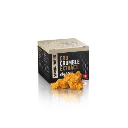3429 eighty8 cbd crumble 1g extrakt s 85 cbd a svezi citronovou vuni hhc store cz