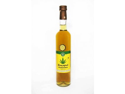 Konopná medovina 500ml - dárková