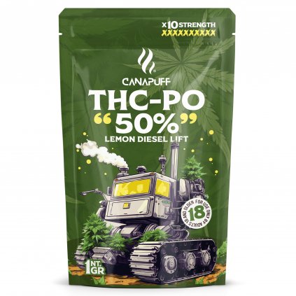 thcpo flower lemon diesel lift render